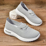 Sneakers Dam Slip-On Breda Tår Gråa