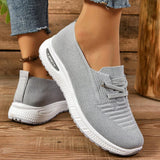 Sneakers Dam Slip-On Breda Tår Gråa