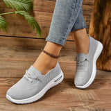 Sneakers Dam Slip-On Breda Tår Gråa
