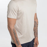 Beige t-shirt i premiumkvalitet