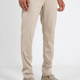 Beige chinos med smal passform