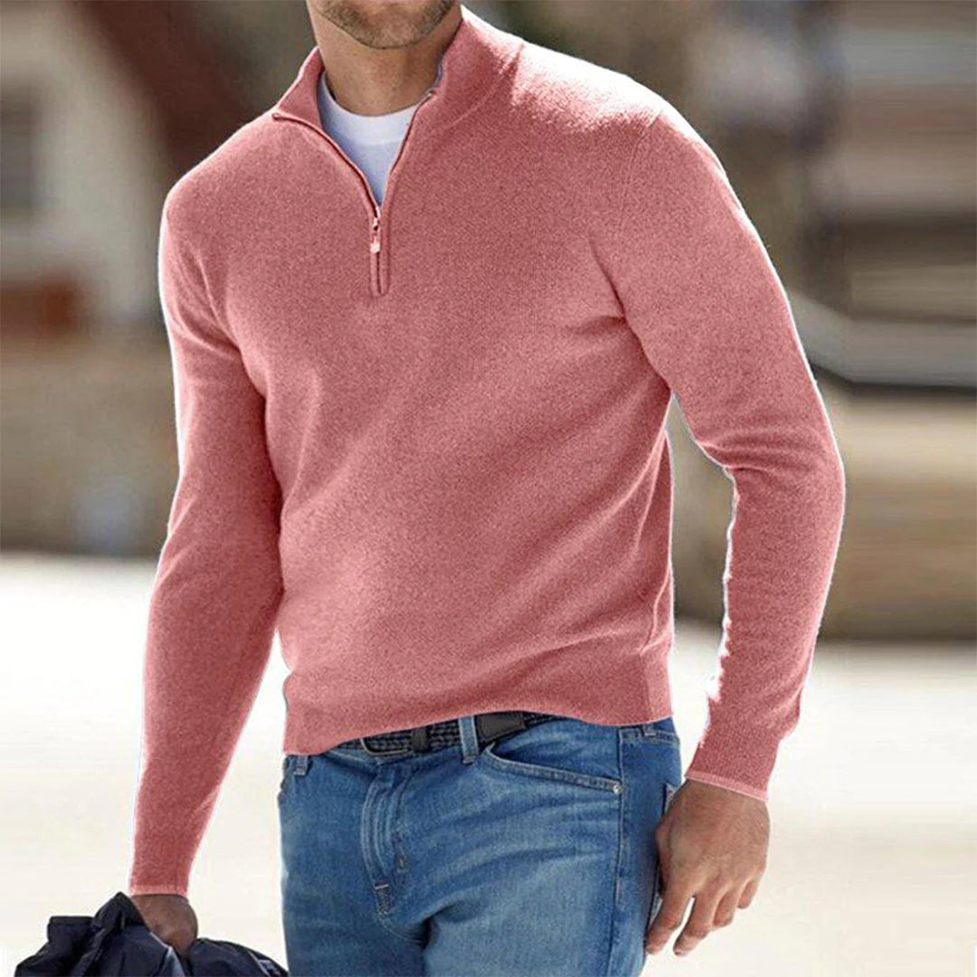 Simon | Tröja Herr Half Zip