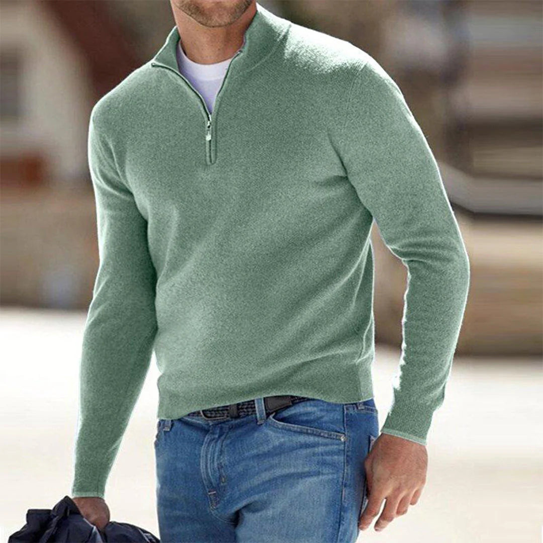 Simon | Tröja Herr Half Zip