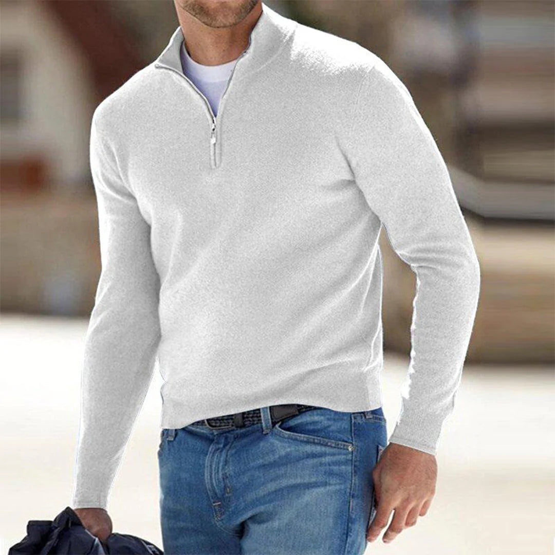 Simon | Tröja Herr Half Zip